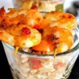 Brochettes de crevettes façon thaï