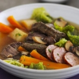 Potée de boeuf aux légumes