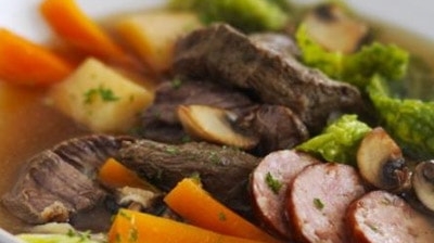 Potée de boeuf aux légumes